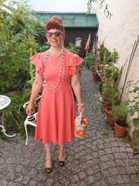 Bernadette im Kleid, Foto: &copy; Turmst&uuml;berl